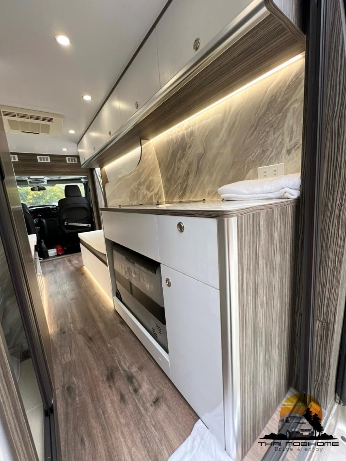 Mobihome Hà Nội – Ford Transit 16 Chỗ Độ Thành Nhà Di Động Hợp Pháp | Thaimobihome 5 Mobihome Hà Nội – Ford Transit 16 Chỗ Độ Thành Nhà Di Động Hợp Pháp | Thaimobihome