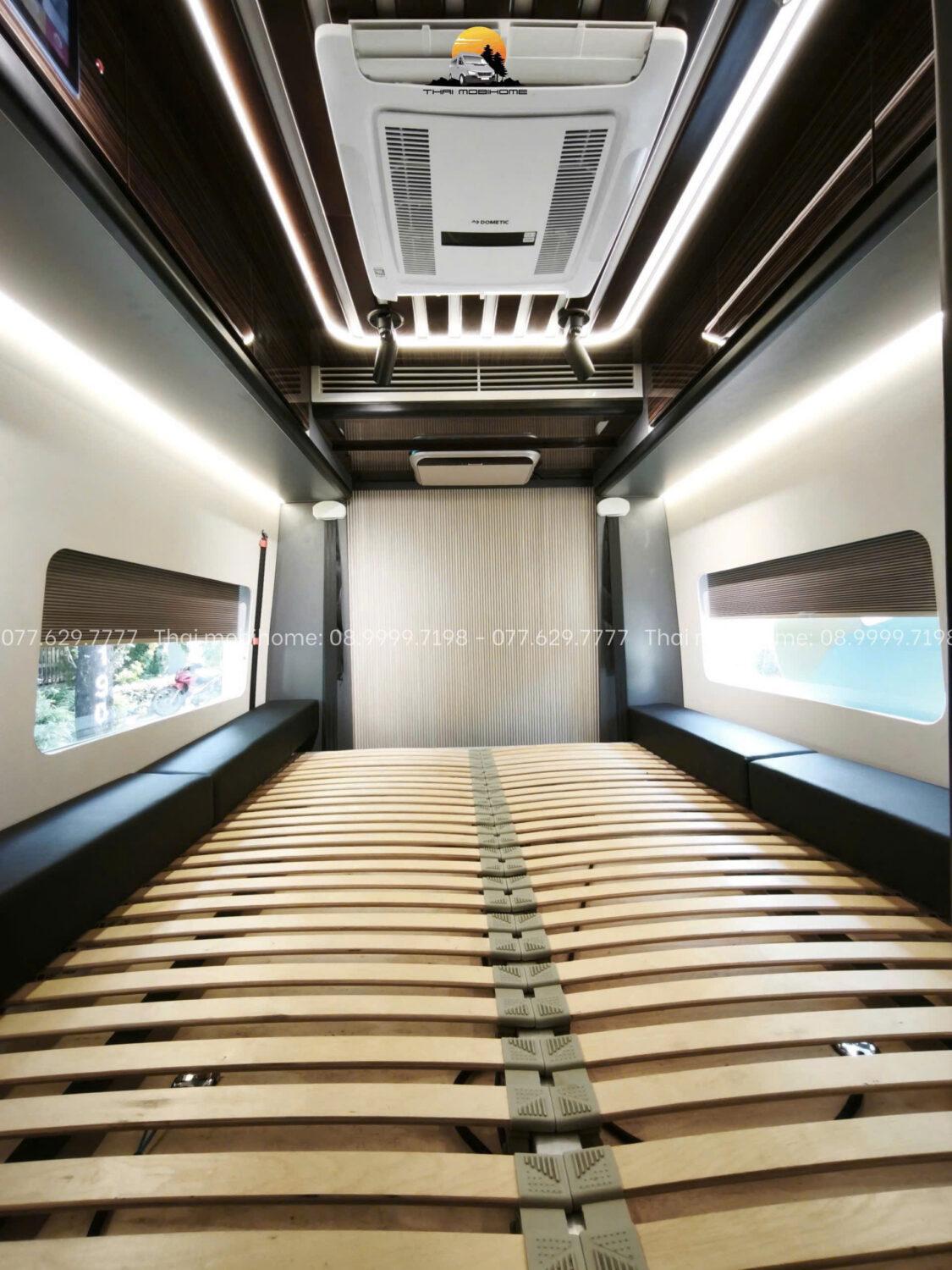 Giường nan gỗ bản lớn – đúng nghĩa một chỗ để cơ thể phục hồi