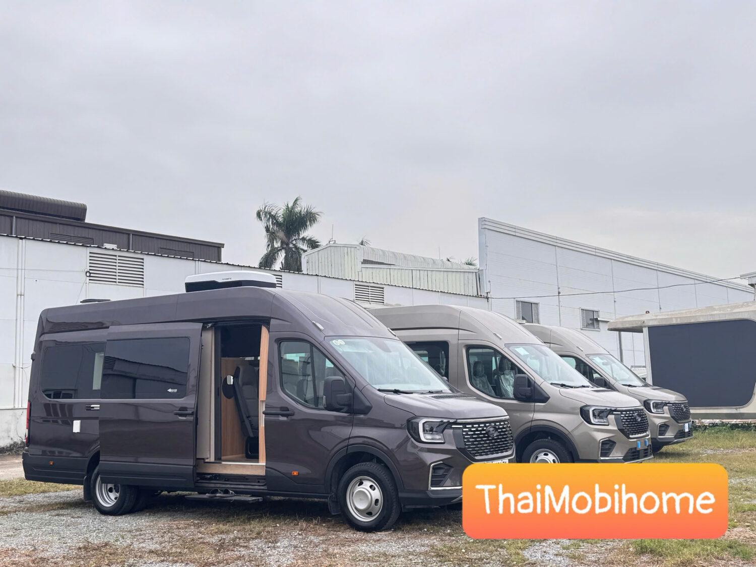 xe nhà ở di động phiên bản 2025 của Thaimobihome dành cho lãnh đạo ngành xây dựng