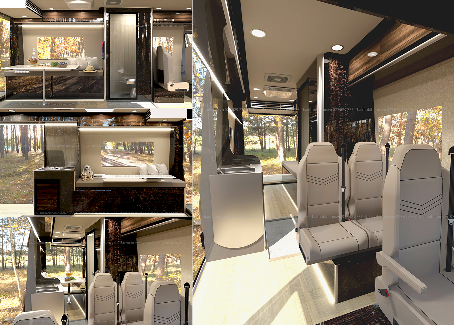 Ford Transit Mobihome 2026 Xe Nhà Ở Di Động