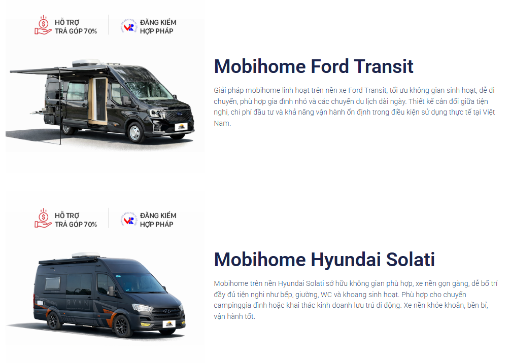 Độ Xe Mobihome Tại TP.HCM Giải Pháp Từ Nhà Máy Thai MobiHome Chuyên Nghiệp 6 Hai dòng xe được hoán cải thành Mobihome nhiều nhất Việt Nam