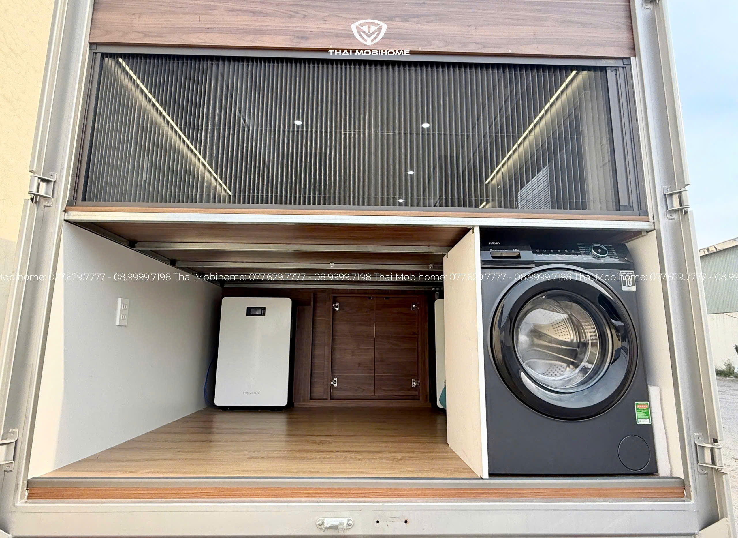 Ngoại thất xe tải Mobihome
