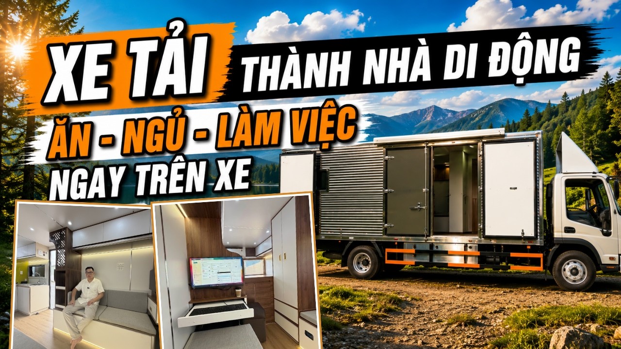 Xưởng Độ Xe Mobihome (Nhà Máy Thai MobiHome) | Uy Tín Số 1
